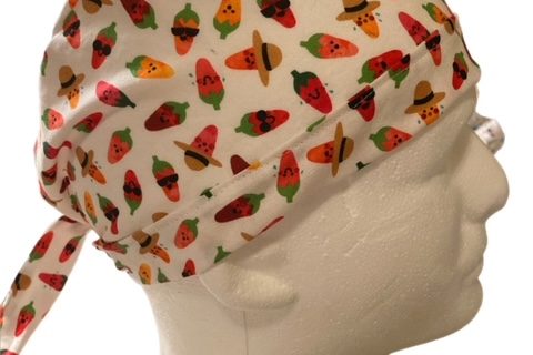 Hot Peppers with Faces