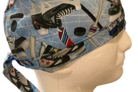 Hockey Skates and Sticks