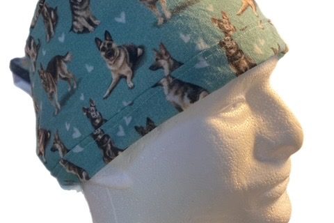 German Shephards on Blue Bonnet
