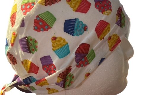 Cupcakes with white