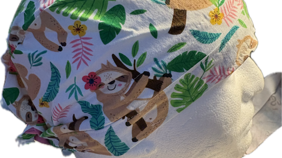 Sloths in trees