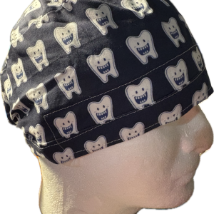 Teeth with Teeth on Navy