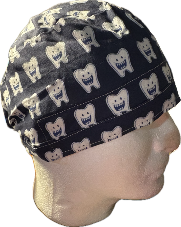 Teeth with Teeth on Navy