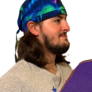 Adam, Skateboarder Northern Lights