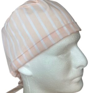 Peach with stripes