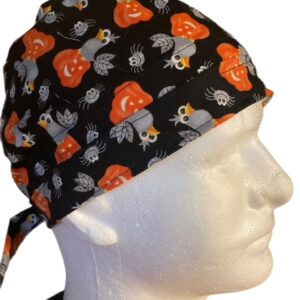 Pumpkins with Grey Birds