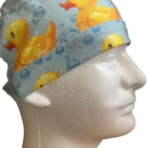 Duckies on Blue