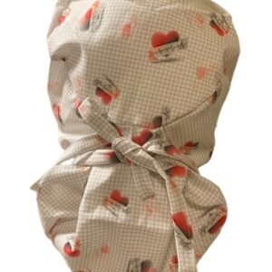Hearts with Heartbeats Bonnet Style
