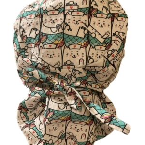 Mermaid Cats Bonnet Style