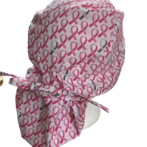 Pink with Grey Cancer Ribbons