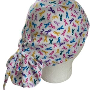 Various Cancer Ribbons Bonnet Style