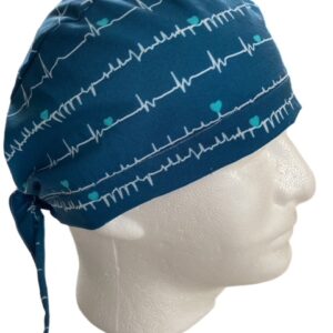 Blue Hearts with Heartbeat