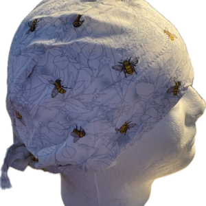 Bees on Blue filagree